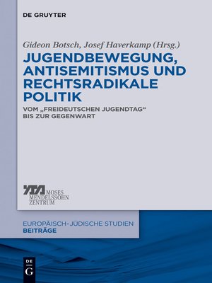 cover image of Jugendbewegung, Antisemitismus und rechtsradikale Politik